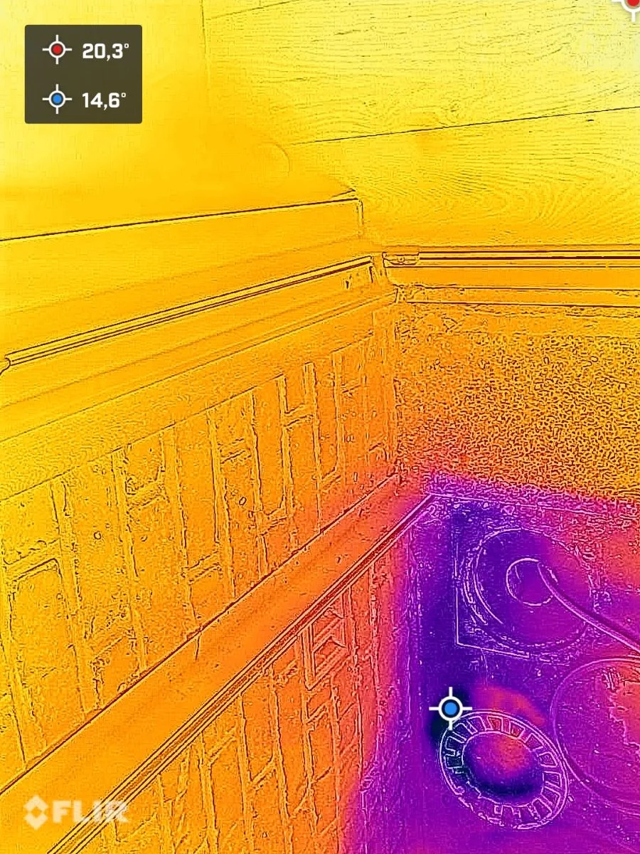 Infiltration extérieure avec dégâts des eaux en cage d’escalier et couloir d’entrée. — photo 4